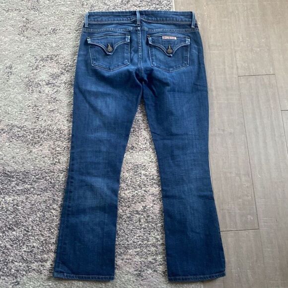 Hudson Jeans Women's Blue Baby Boot Straight Leg Denim Jeans Sz 26 - Picture 5 of 5